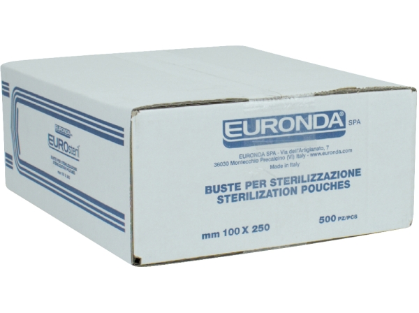 Sterilization bag 100x250mm 500pcs box
